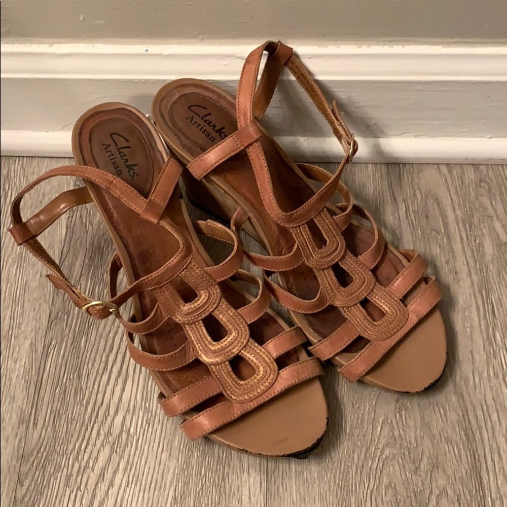 Clark’s wedge sandal